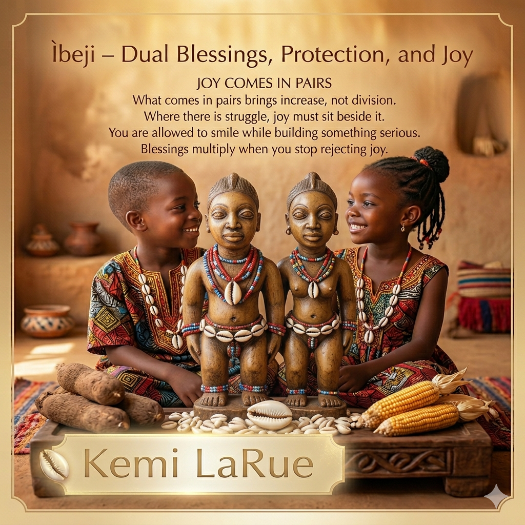 Ibeji — Dual Blessings, Protection, and Joy