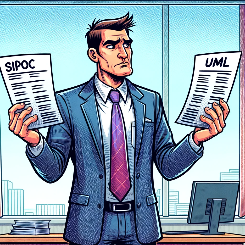 SIPOC vs. UML: Balancing Efficiency and Detail in Process Analysis