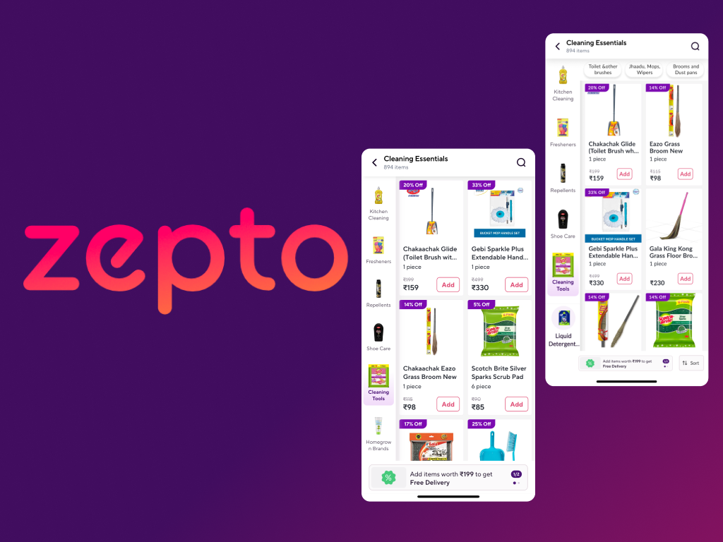 “Elevating User Experience: A Deep Dive into Zepto’s Design 