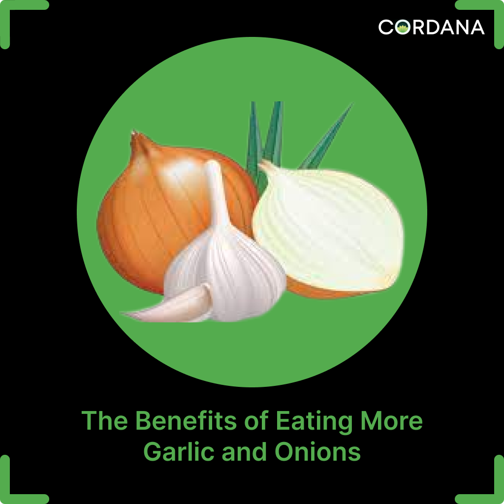 The Benefits of Eating More Garlic and Onions by Cordana ecosystem