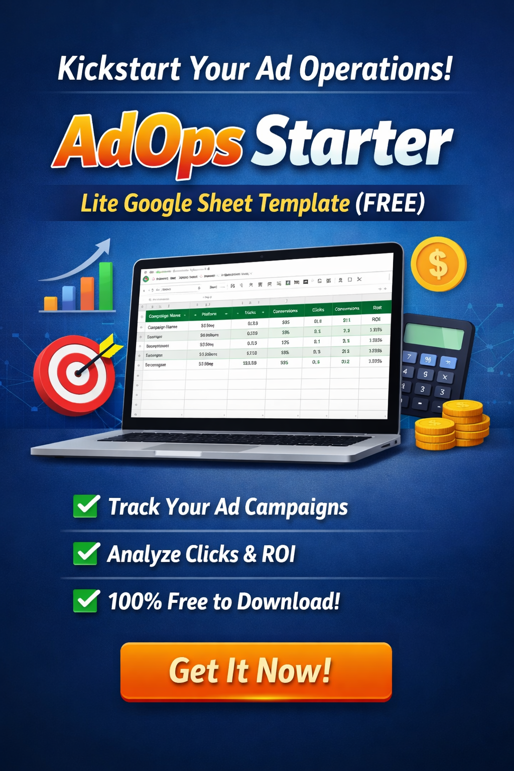 Kickstart Your Ad Operations with This Free Google Sheet Template