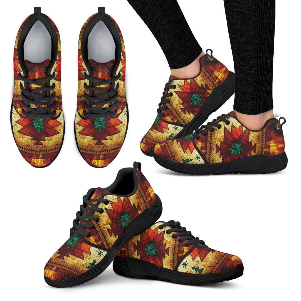 Ethnic Pattern Sport Sneakers