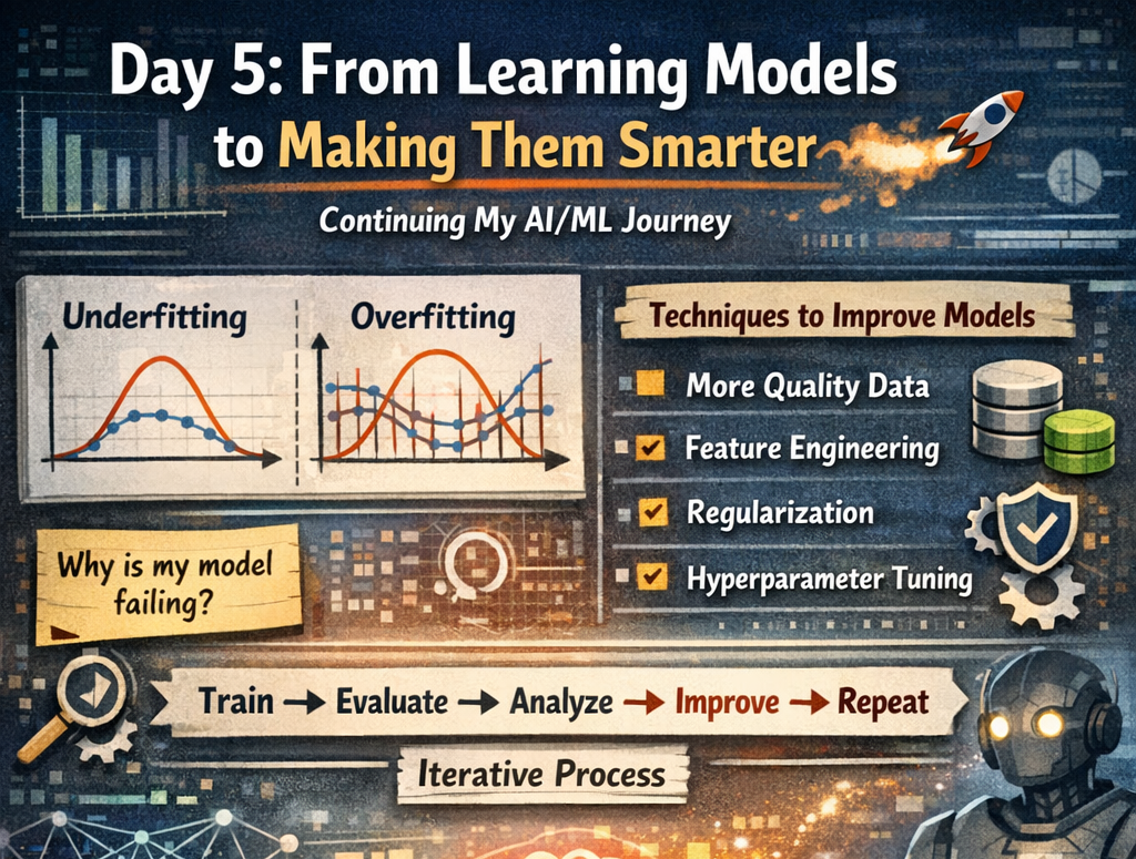 Day 5: From Learning Models to Making Them Smarter 🚀