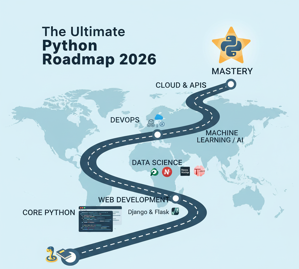 The Ultimate Python Roadmap 2026: From Django to AI/ML Mastery | by ...