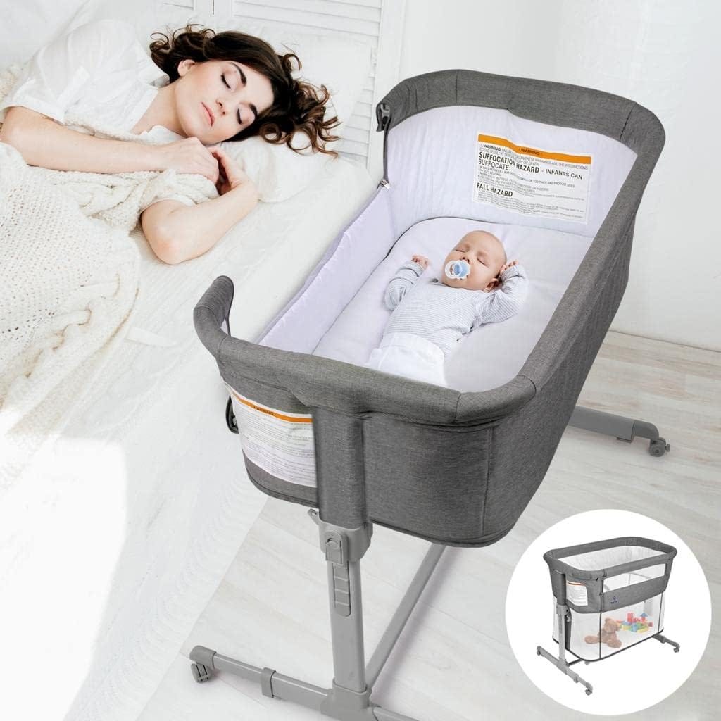 Best Bassinets For New Moms. Overview: 3-in-1 Baby Bassinet