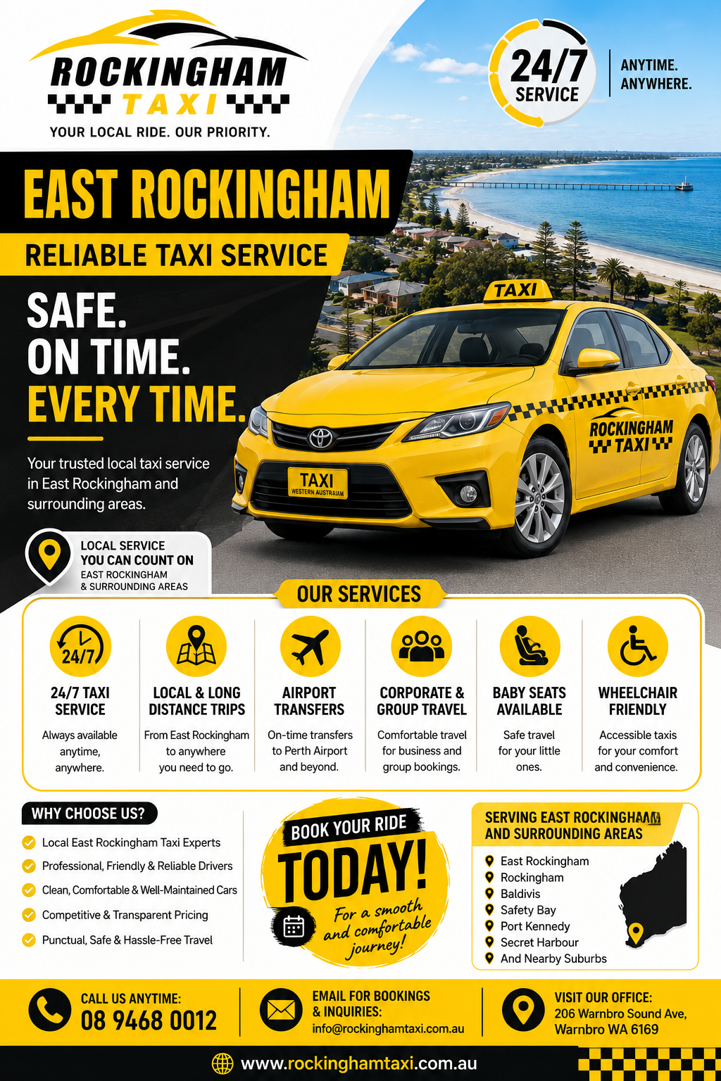 Airport Taxi East Rockingham | 24/7 Taxi Service & Cheap Taxi Near East Rockingham