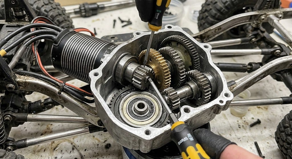 La Ecuación Perfecta: Relación de Transmisión y KV en el RC Crawling