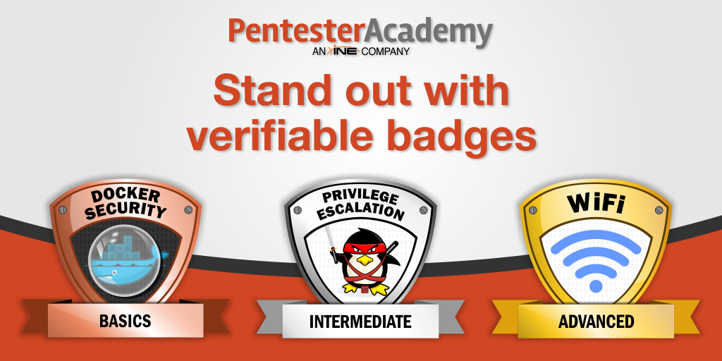 Explained Pentester Academy Badges by Pentester Academy Pentester