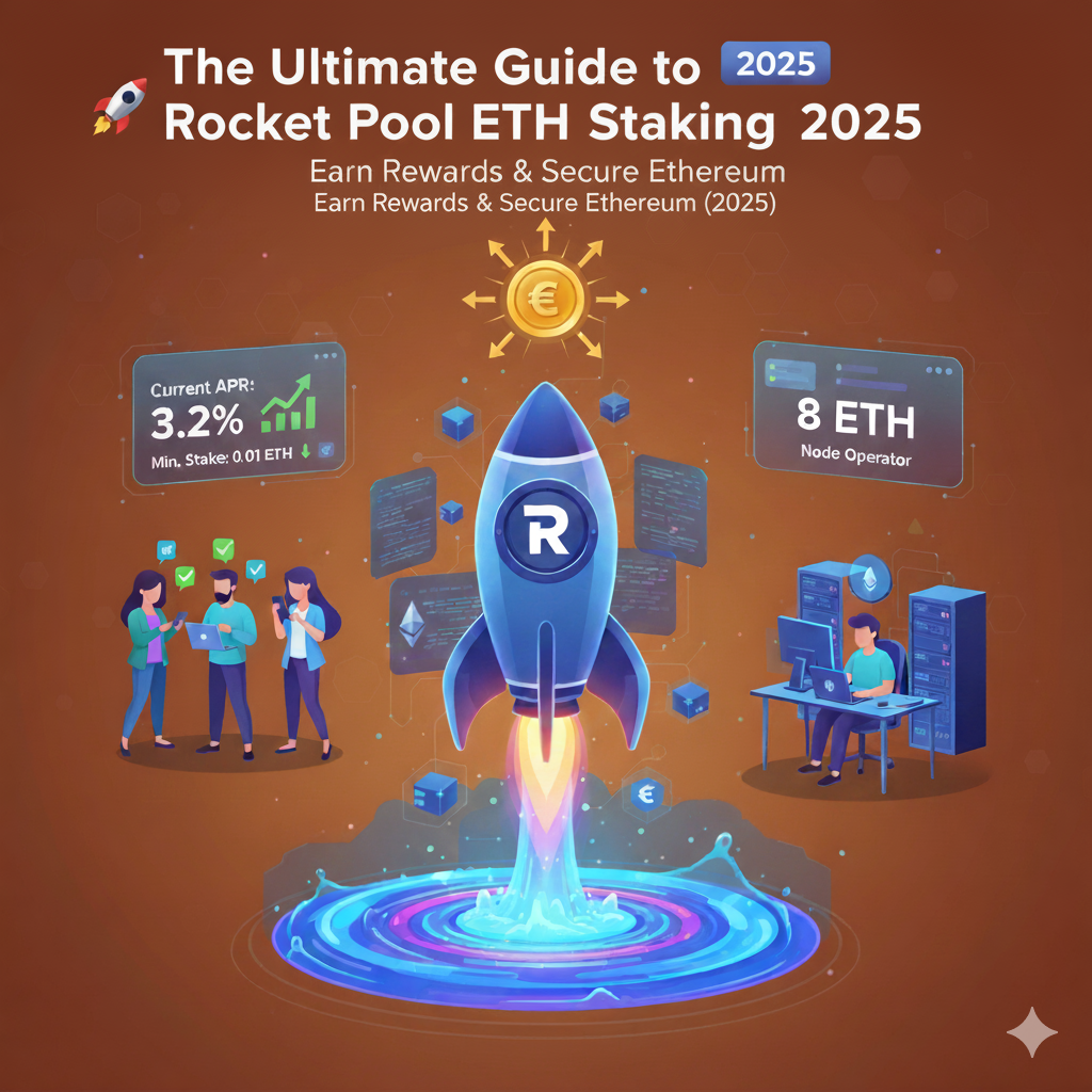 🚀 Rocket Pool ETH Staking Guide 2025: How to Stake Ethereum Safely & Earn Rewards