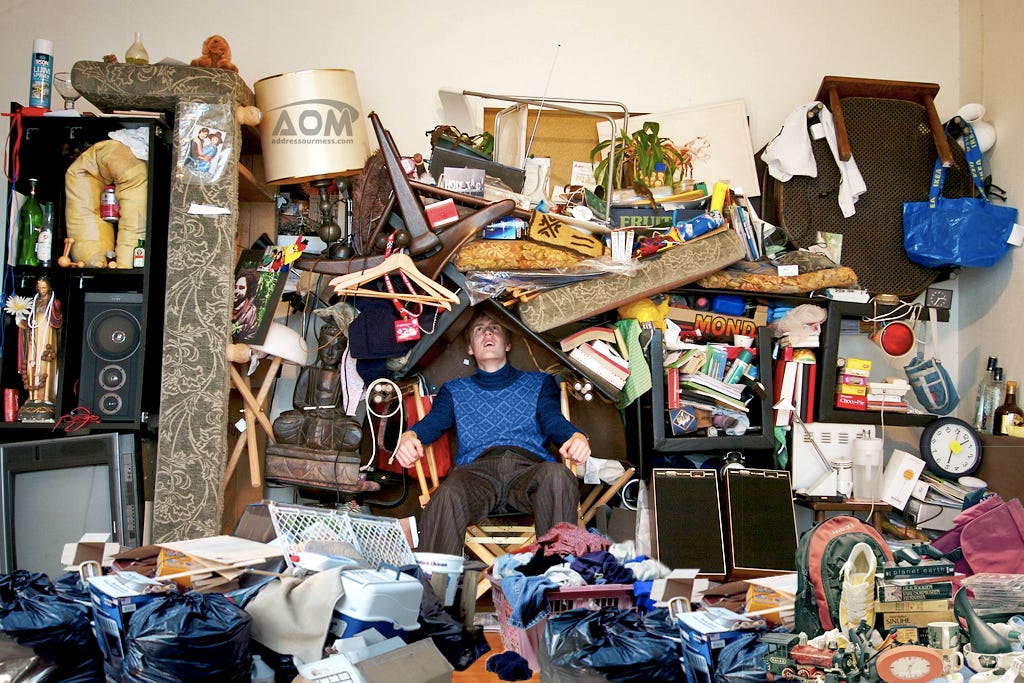 Am I a hoarder?. This summer, I threw out 61garbage bags… | by Mike  MacCombie | Medium