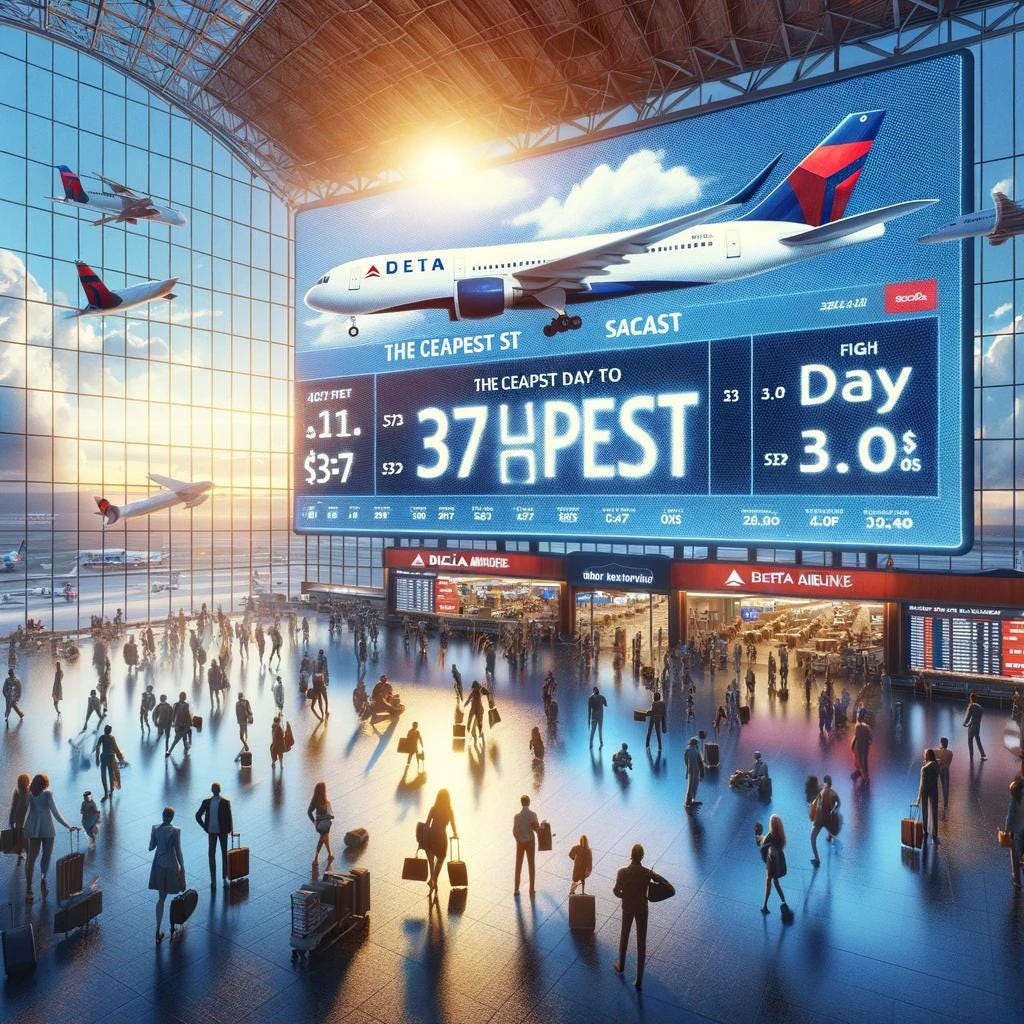 What is the cheapest day to fly with Delta? by Airlines Deals Mar