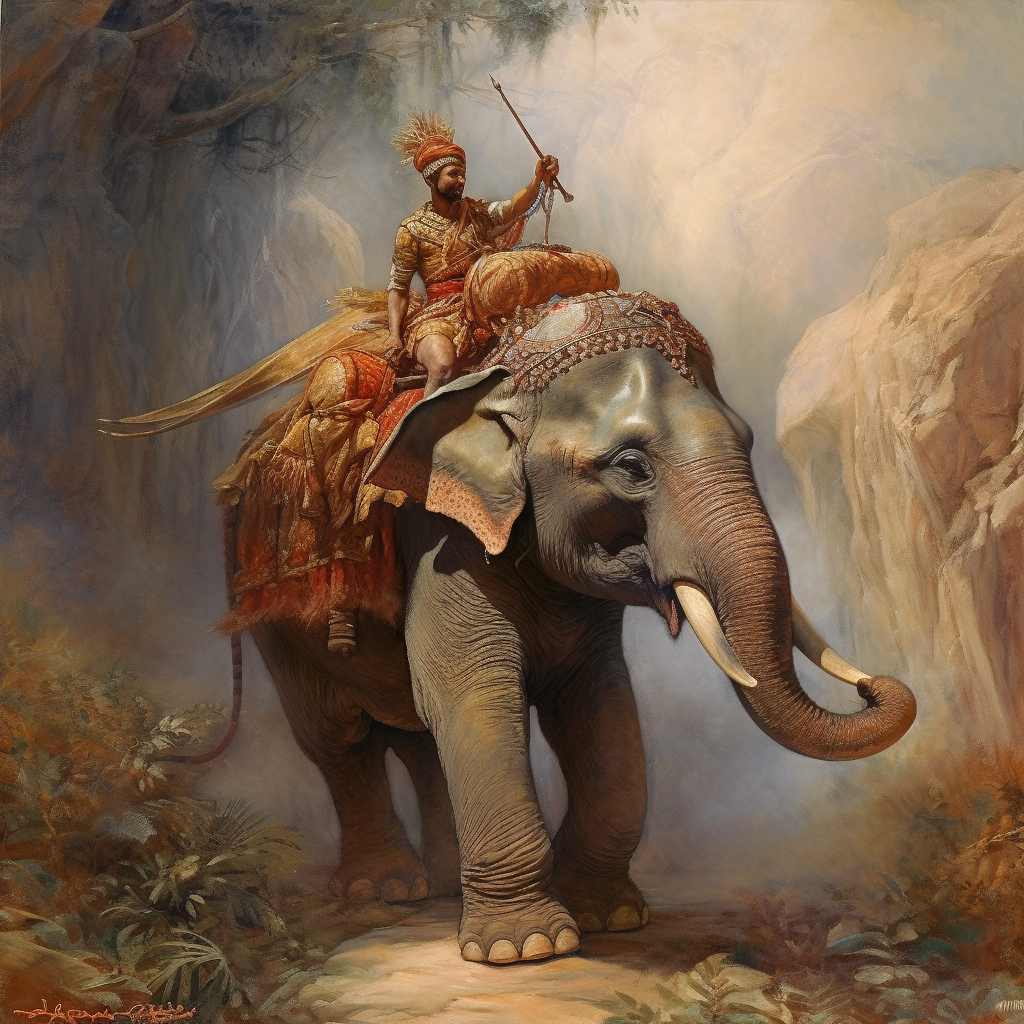 Exploring the Theory of Elephant and the Rider 🐘🧑‍🦯 by Mehboob