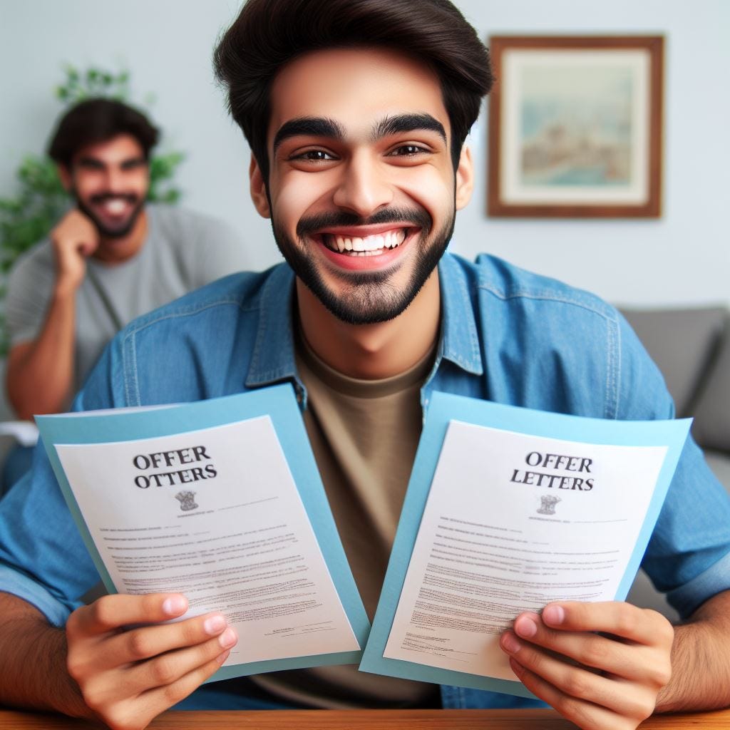 How I Got Two UX Design Job Offers Without a Design Degree | by Vishal  Thakur | Feb, 2024 | Bootcamp
