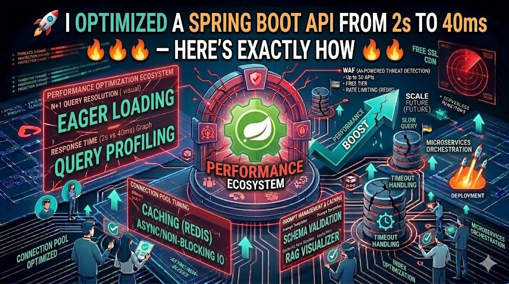 🚀 I Optimized a Spring Boot API from 2s to 40ms — Here’s Exactly How ...