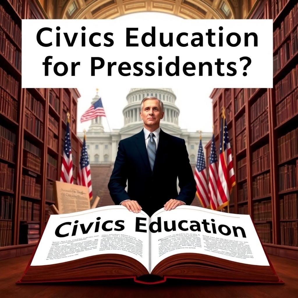 The Importance of Civics Education for Presidents — References on The ...