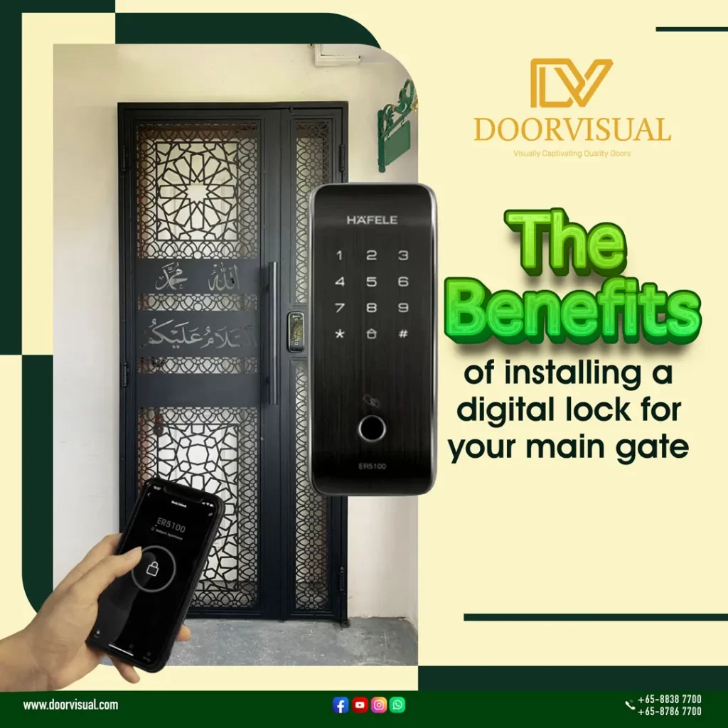 The benefits of installing a digital lock for your main gate by Tracy