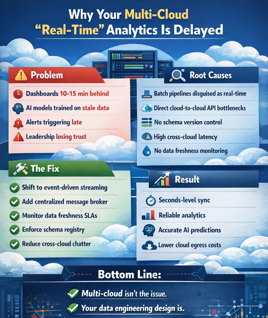 How to Fix Multi-Cloud Sync Delays in Analytics Workflows