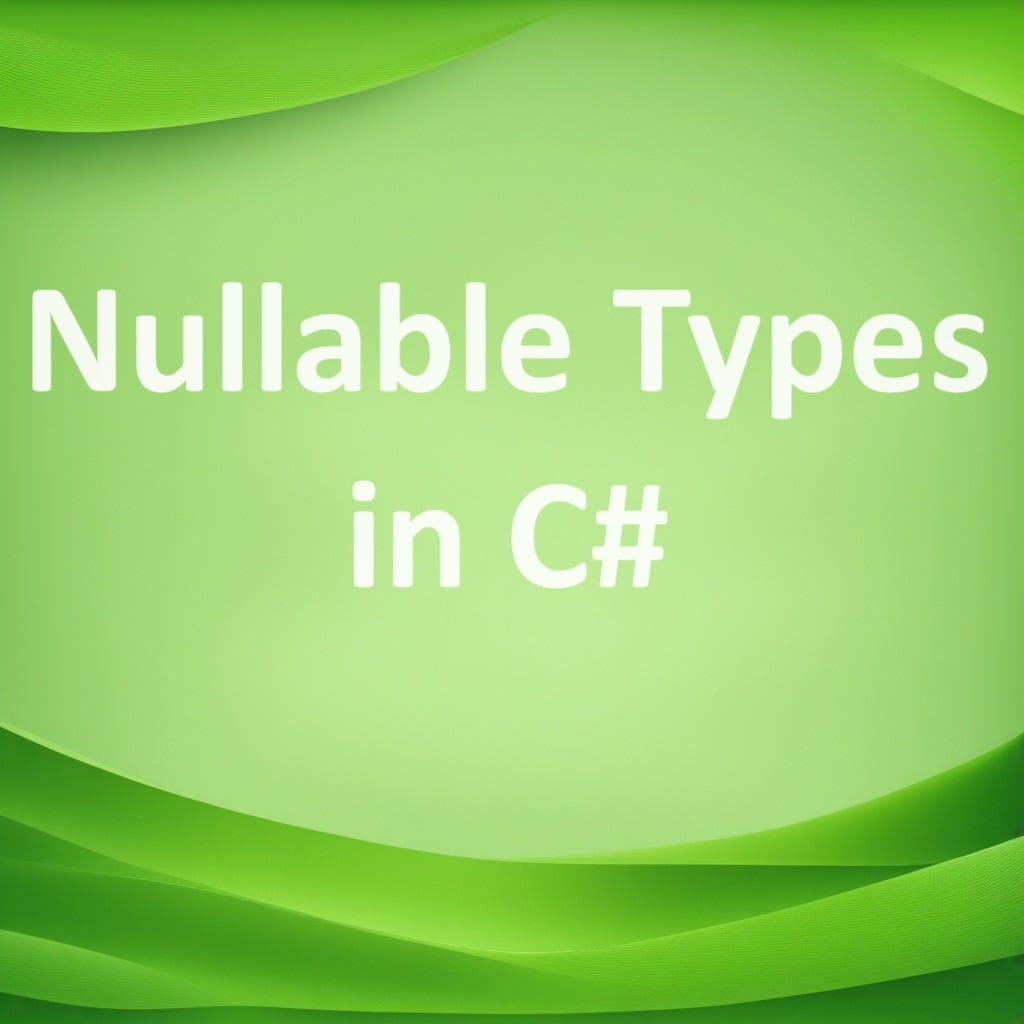 Nullable types in c in c nullable types are a feature by shahzad