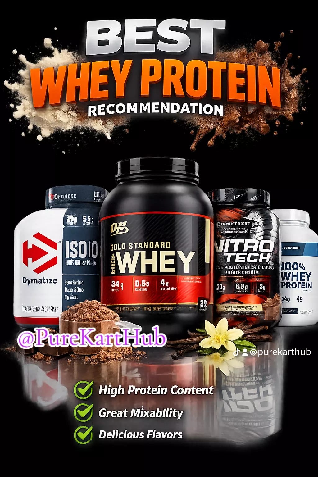 TOP 5 Best Whey Proteins You NEED in 2026