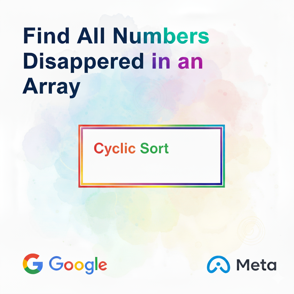 (LeetCode) Find All Numbers Disappeared in an Array: 3 Approaches ...