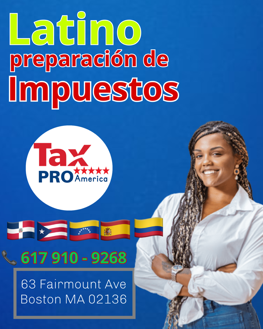 Oficina de Impuestos Sobre la Renta Hyde Park, MA 02136 Tax Pro