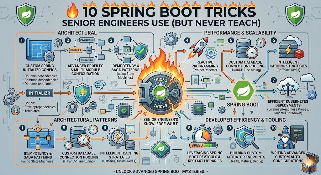🔥 10 Spring Boot Tricks Senior Engineers Use (But Never Teach) | by ...