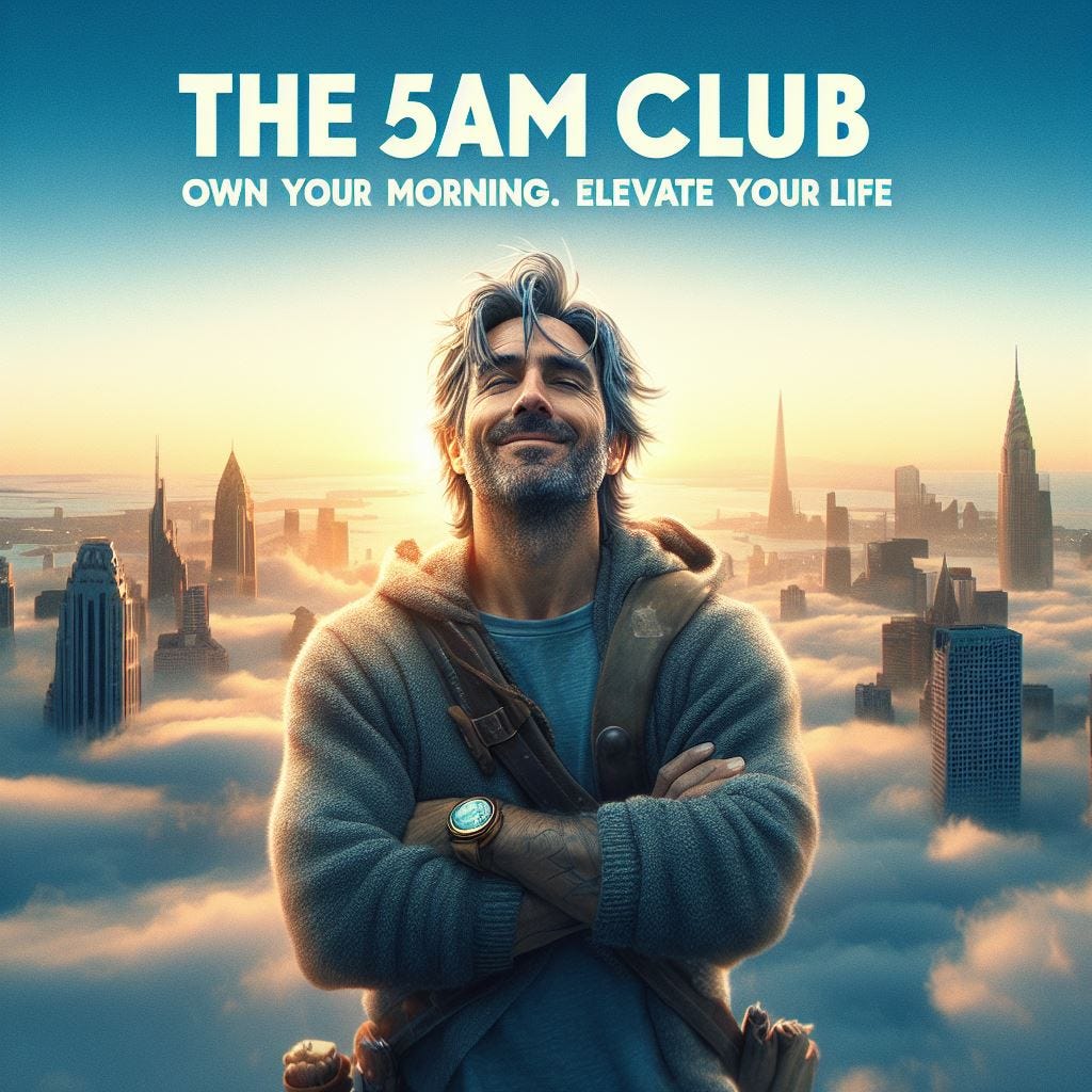 The 5 AM Club. Own Your Morning. Elevate Your Life | by Epuethapemi ...