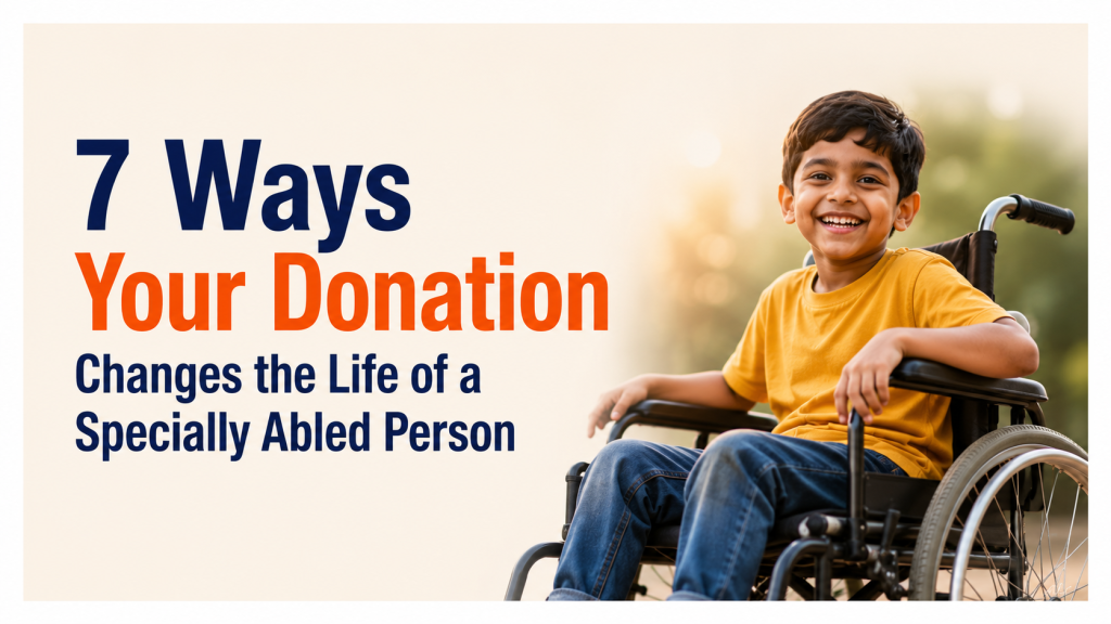 How Your Donation Can Transform the Lives of People with Disabilities
