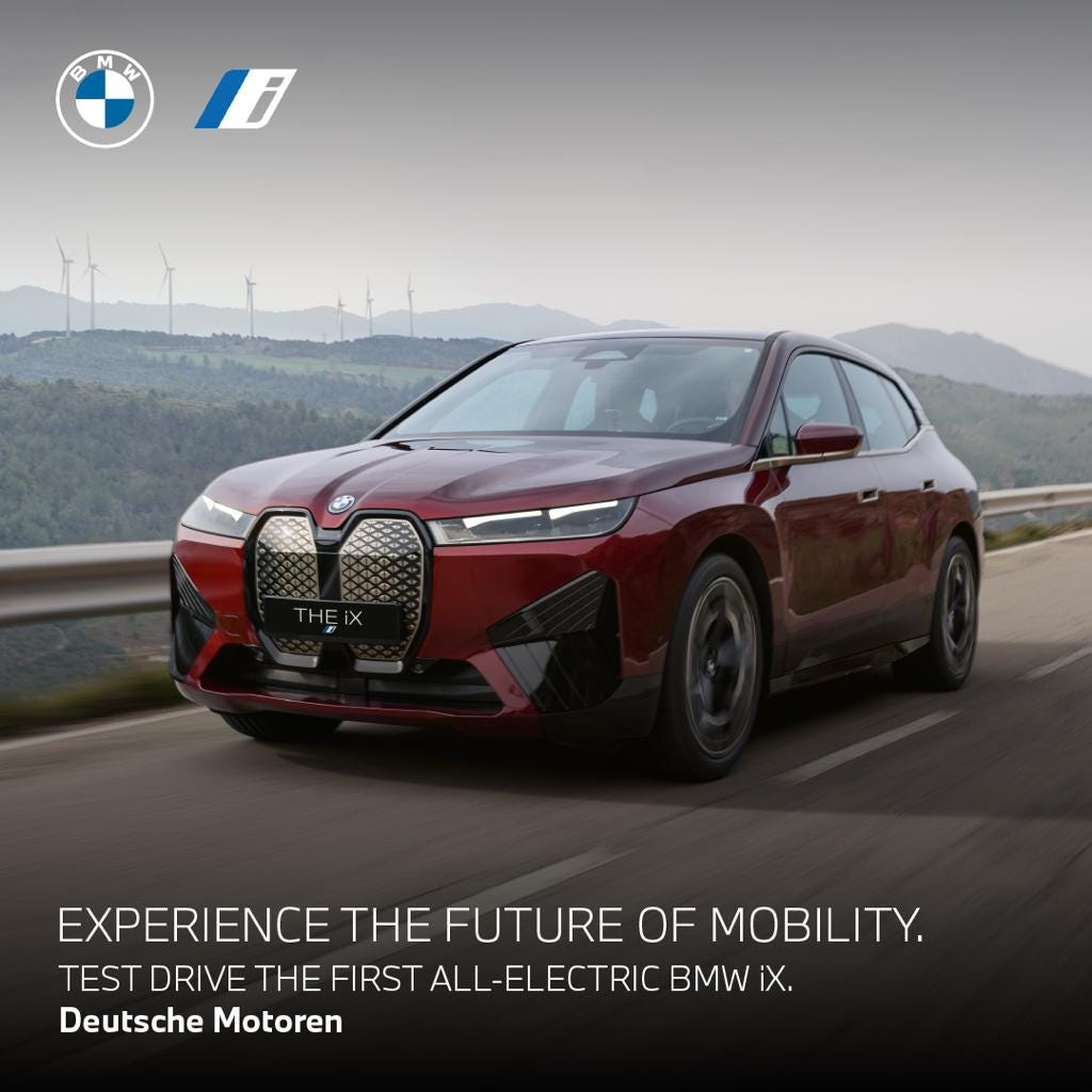 The First All-Electric BMW iX. - BMW Bangalore - Medium
