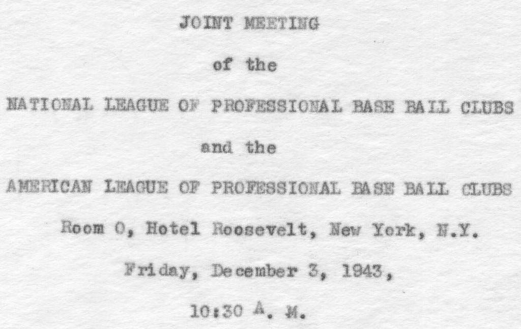 Title page of the transcript