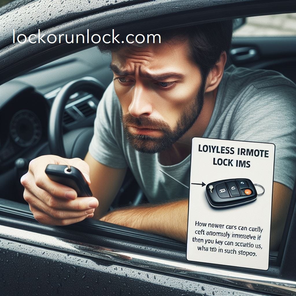 Can a car lock itself with the key inside? Can a Car Lock Itself with