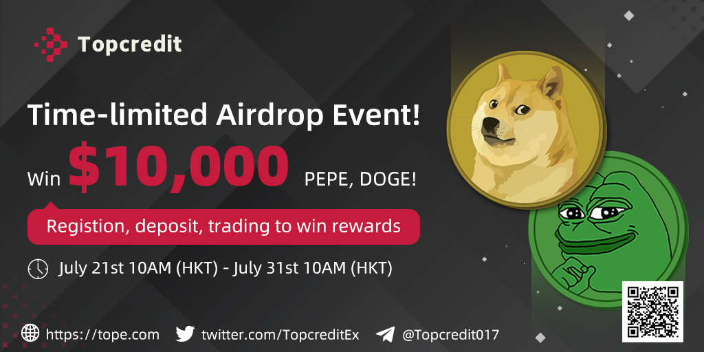 Unleash The Crypto Delight With Topcredit s 10 000 PEPE DOGE Airdrop unleash-the-crypto-delight-with-topcredit-s-10-000-pepe-doge-airdrop