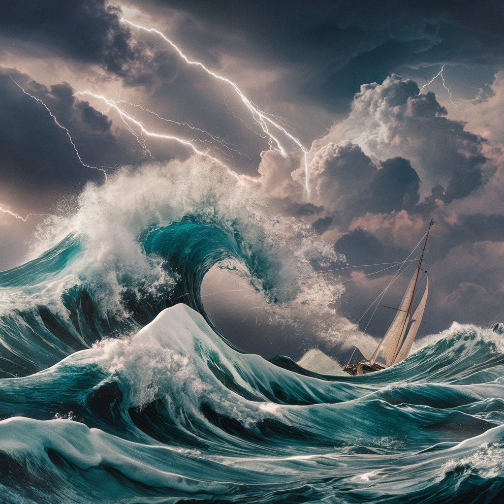 The Violent Storm. On a stormy night, when the heavens… | by Semol ...