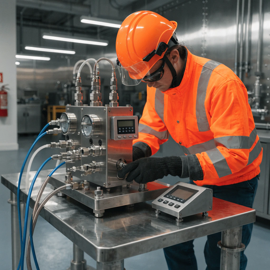 Precision Pressure Controller: Advanced Calibration Solutions by Nagman Instruments & Electronics…