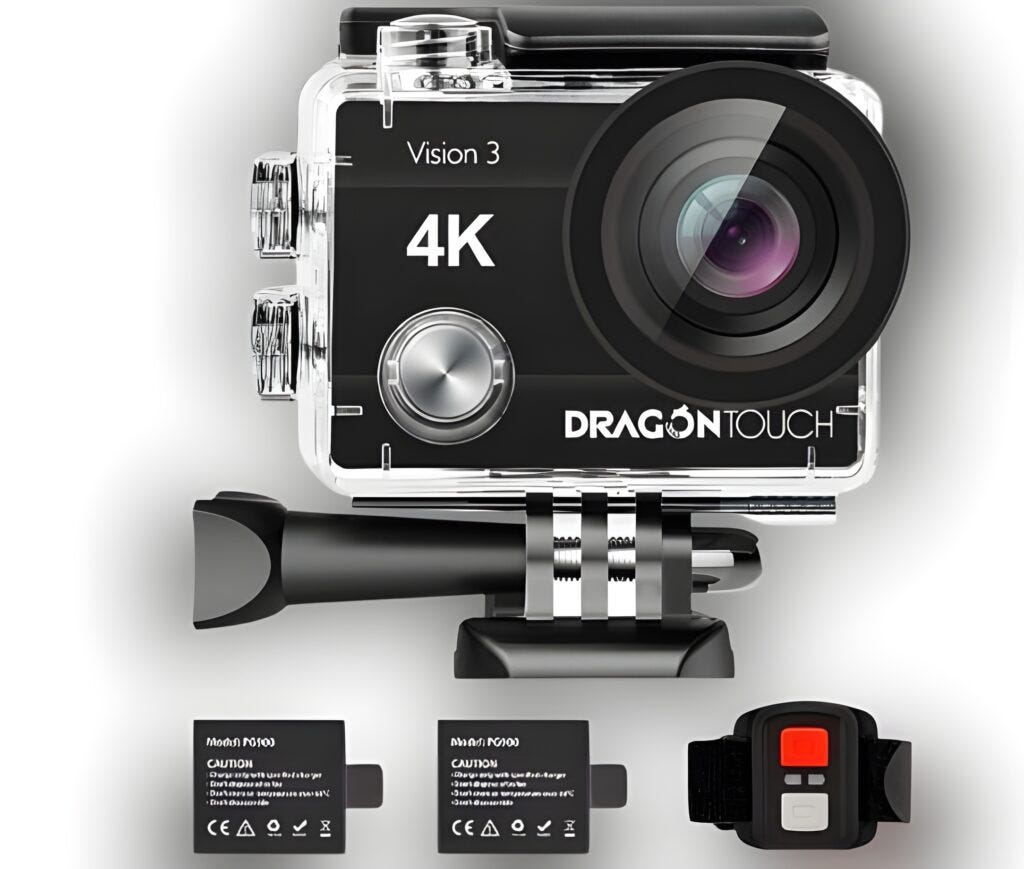 DRAGON CAMERA GUIDE DRAGON TOUCH 4K ACTION CAMERA — DETAILED REVIEW