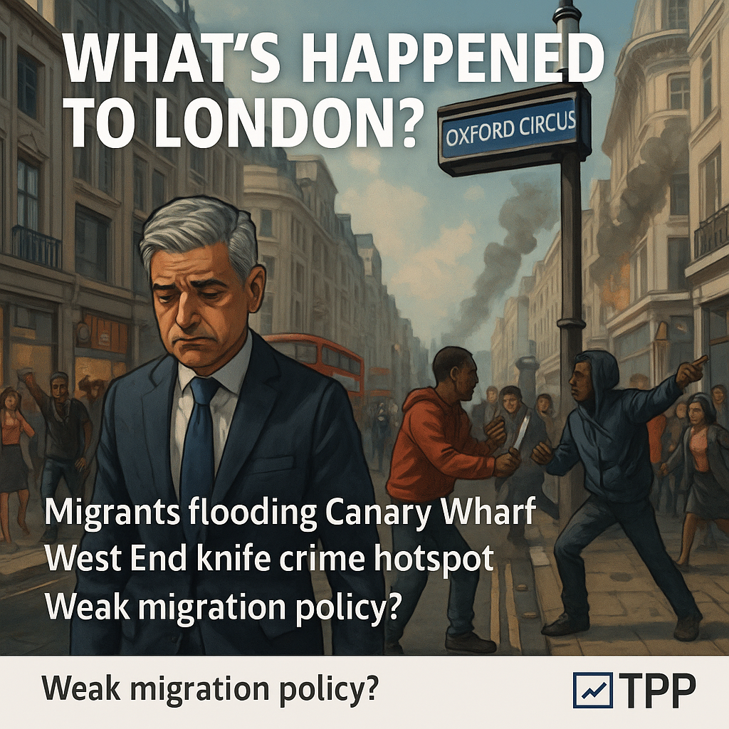 What has happened to London? 🤯 By Lane Clark of TPP.