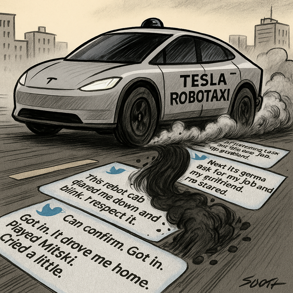 🚗 When the Car Drives You (and Roasts You on the Way) | by Volt Report ...