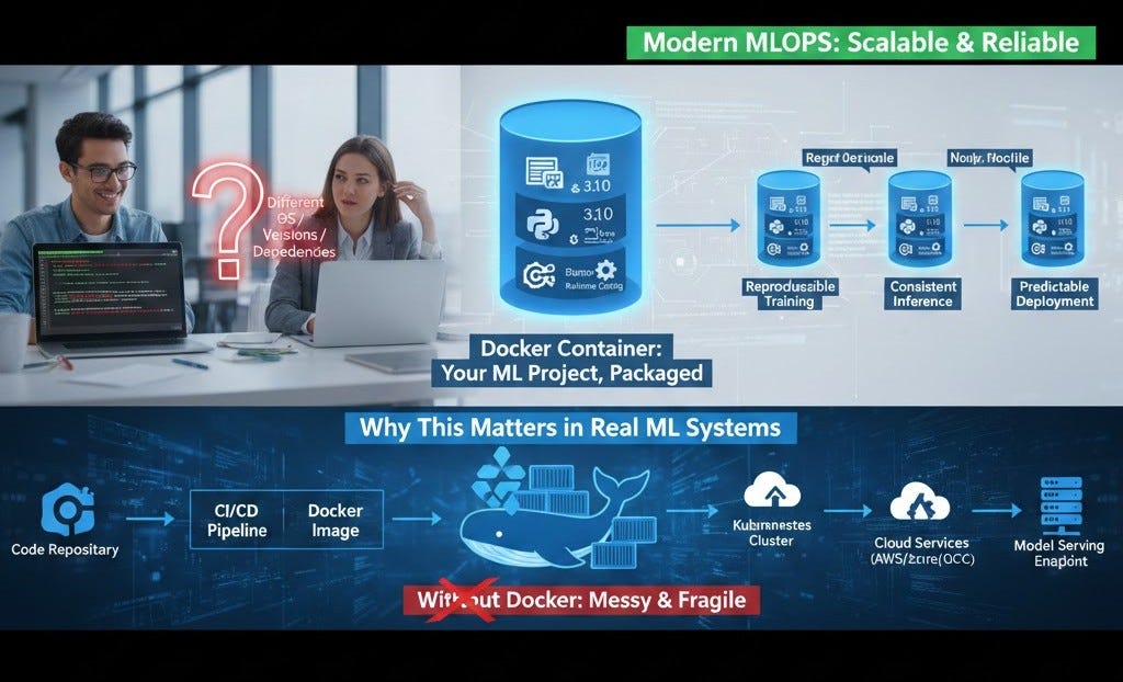 Docker for Machine Learning Engineers: From “It Works on My Machine” to ...