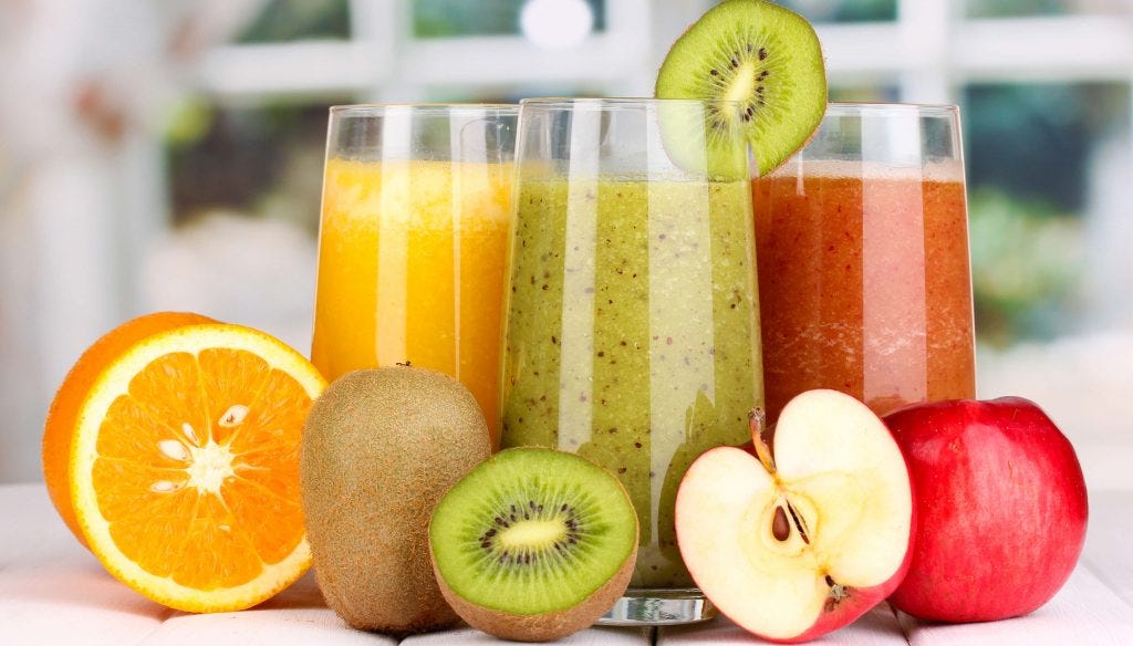 Juice and smoothies are not just for the loss of weight by Healthfact