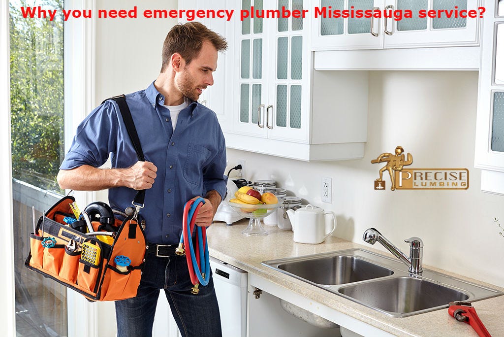 Why you Need Emergency Plumber Mississauga Service? by Precise