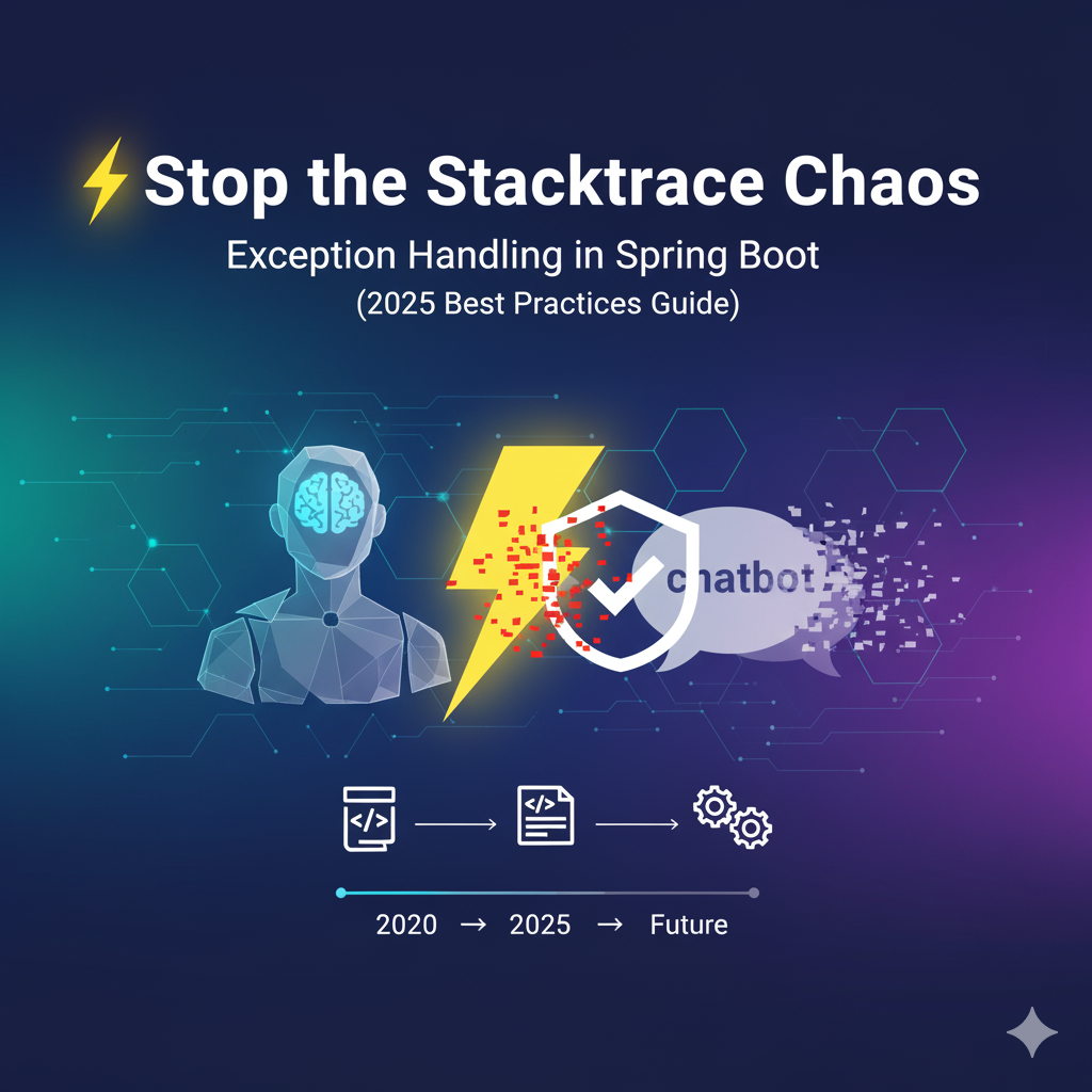 ⚡ Stop the Stacktrace Chaos: Exception Handling in Spring Boot (2025 ...
