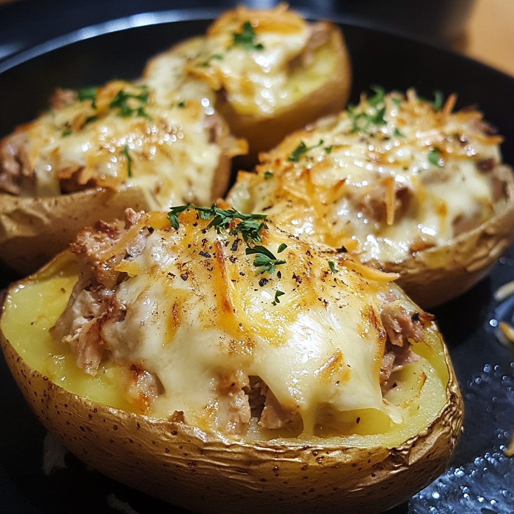 Ofenkartoffeln mit Thunfisch und Käse — Ein Genuss aus dem Ofen | by ...