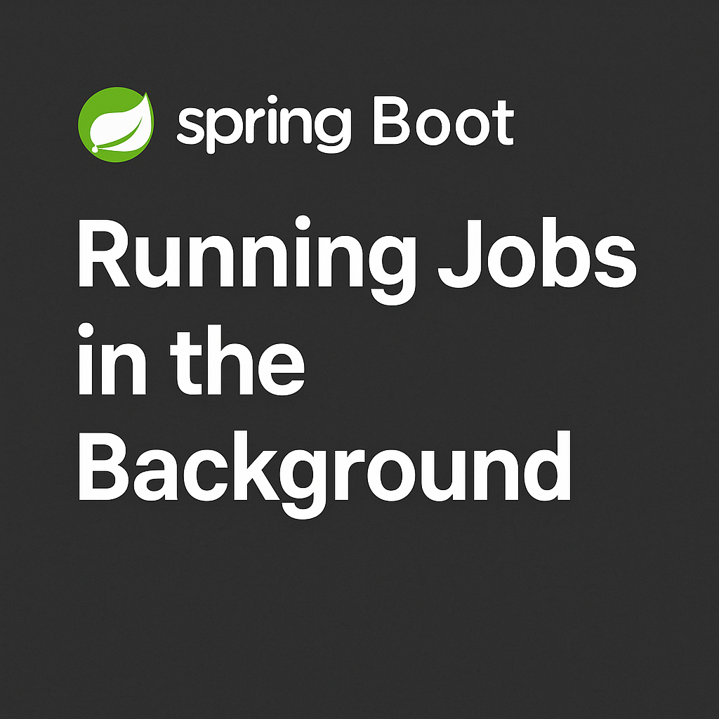 Mastering Background Jobs with Spring Boot | by Sachin Kumar | Apr ...