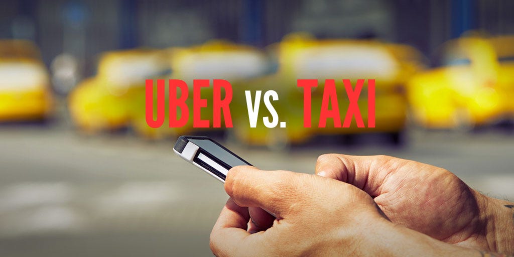 Uber Vs Taxi. The Vaporized Concept Is Just A… | By Robert Tercek ...