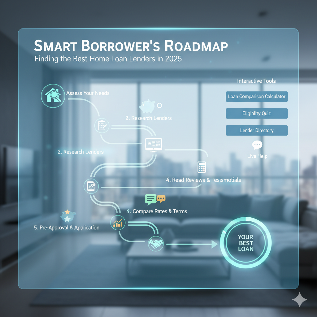 Smart Borrower’s Roadmap: Finding the Best Home Loan Lenders in 2025