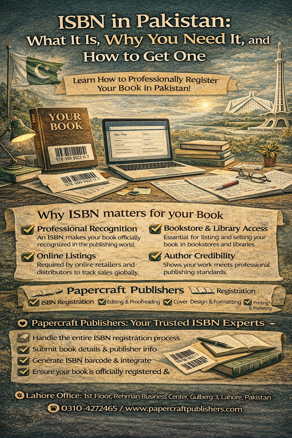 ISBN in Pakistan: What It Is, Why You Need It, and How to Get One