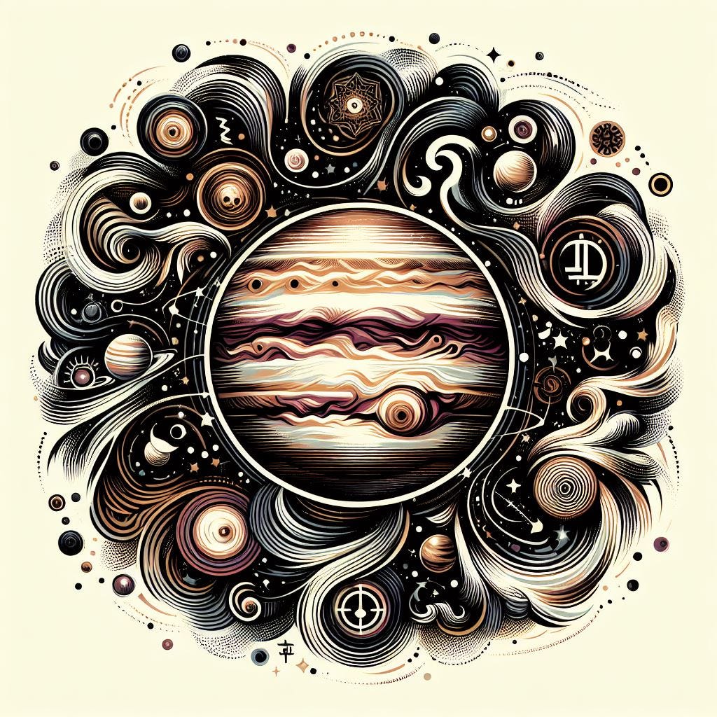 Jupiter Retrograde in the 11th House Across All Zodiac Signs by Hermes Astrology Medium