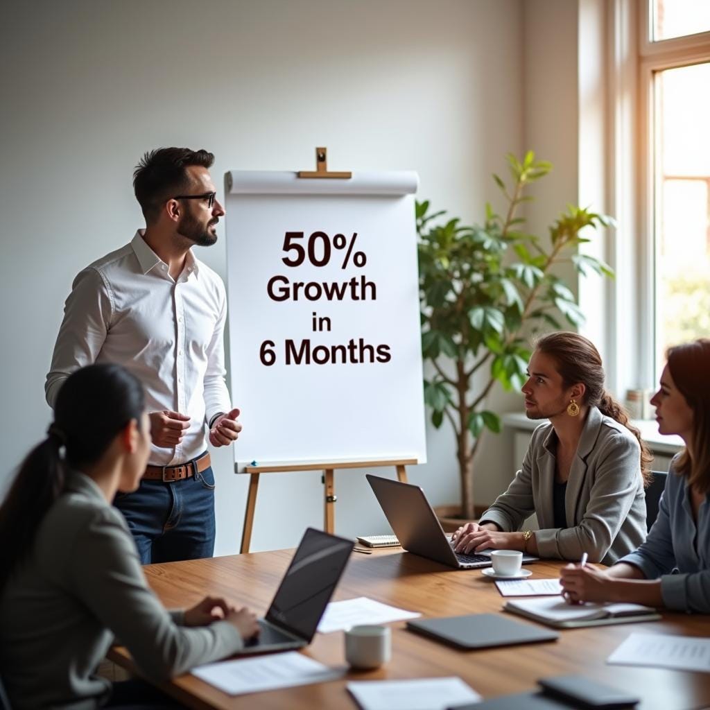 How I Boosted My Business Revenue by 50% in Six Months