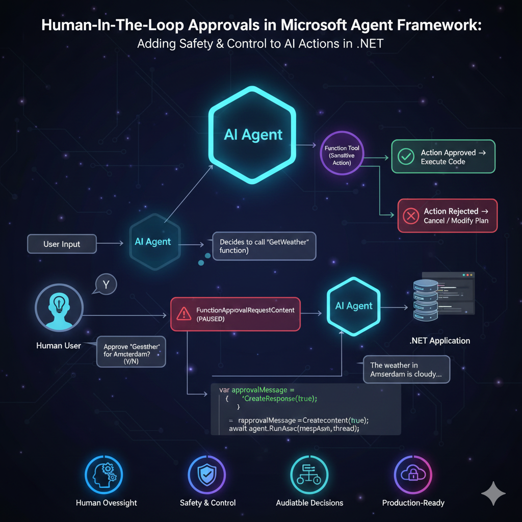 Human-In-The-Loop Approvals in Microsoft Agent Framework: A Practical ...