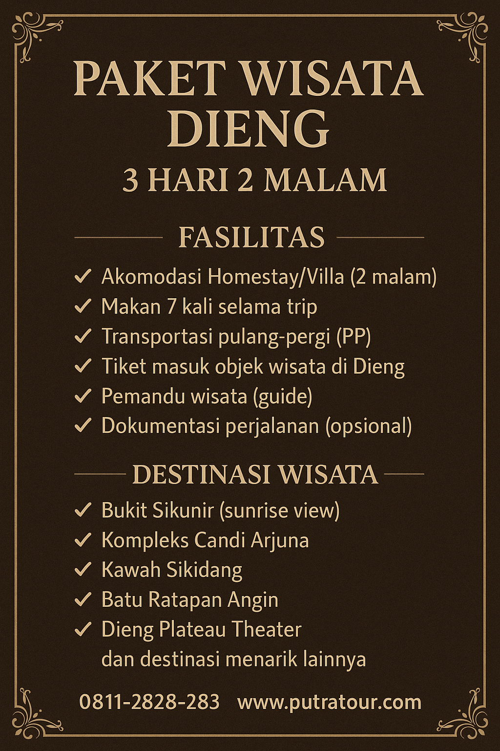 Liburan di Dieng? Ini 3 Paket Wisata yang Bikin Kamu Jatuh Cinta